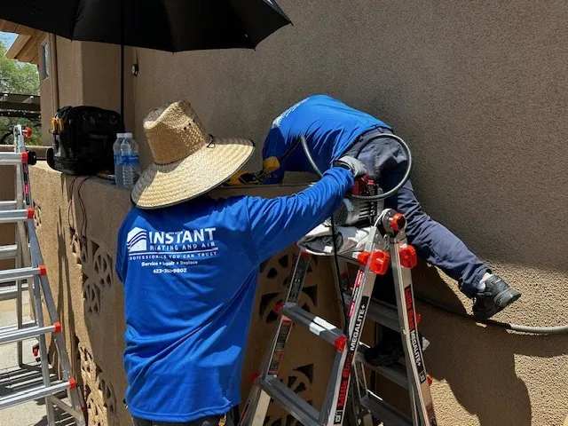 Slide of Instant Heating and Air