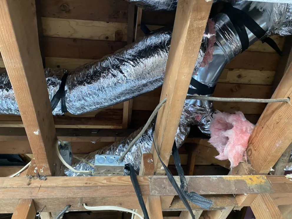 Slide of Insulation & Air Duct Crew