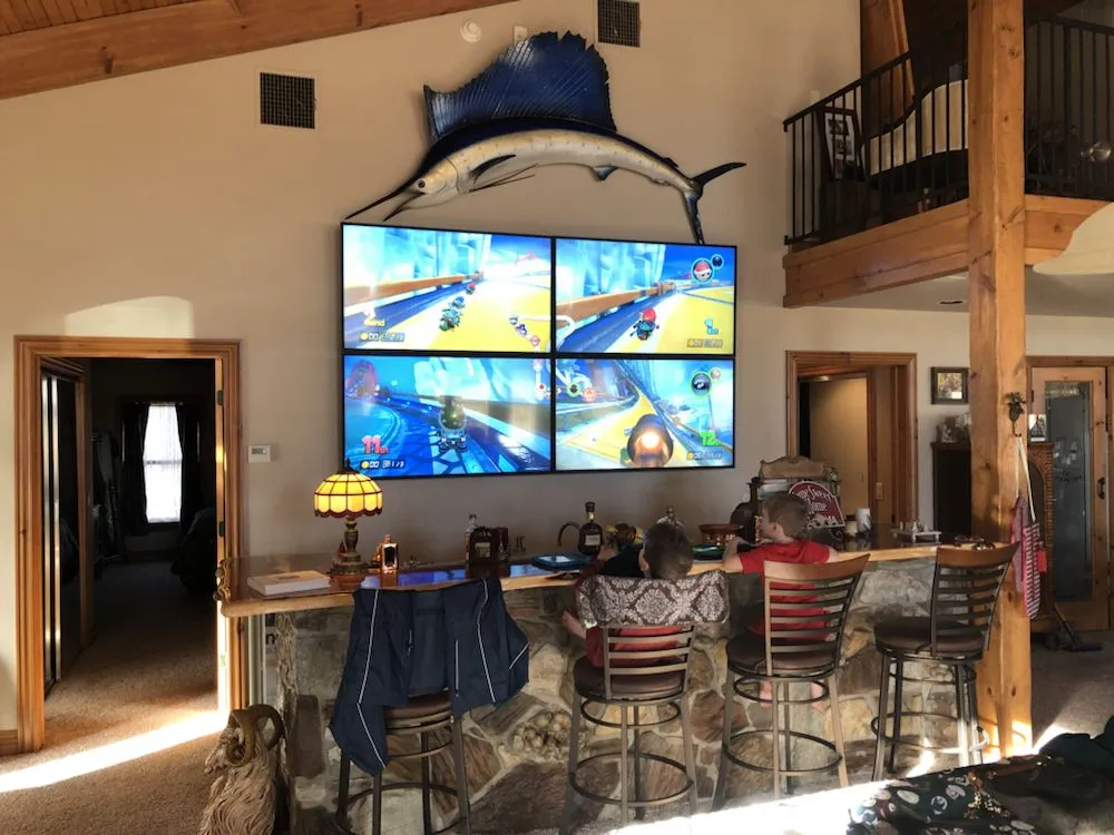 Slide of Integrated Security & AV Automation