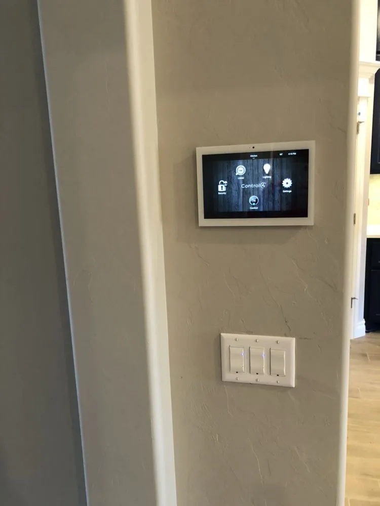 Slide of Integrated Security & AV Automation