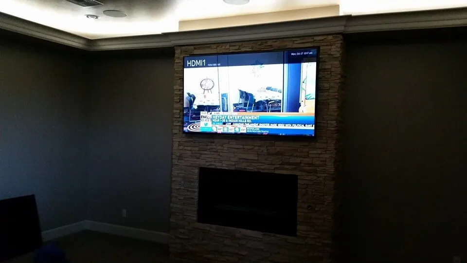 Slide of Integrated Security & AV Automation