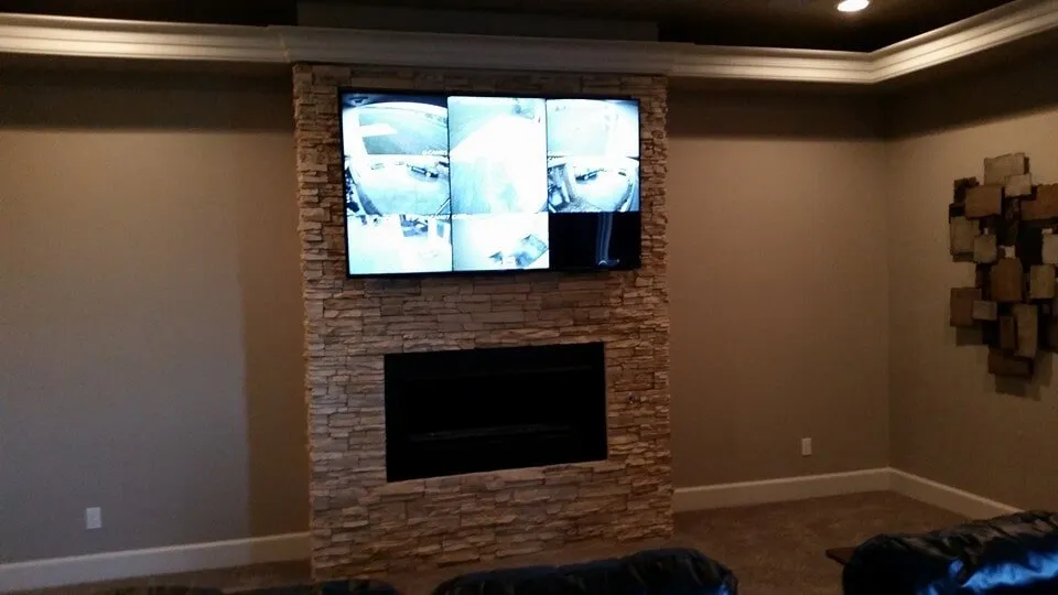 Slide of Integrated Security & AV Automation