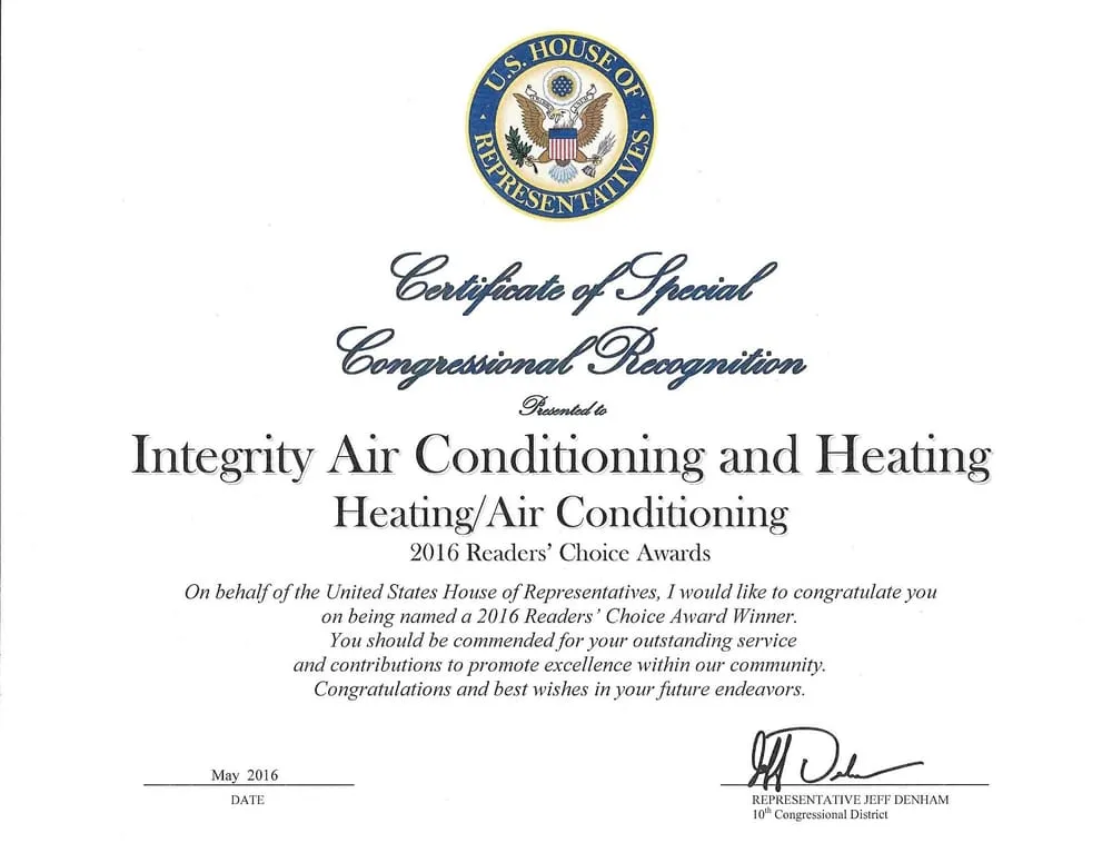 Slide of Integrity Air Conditioning and Heating