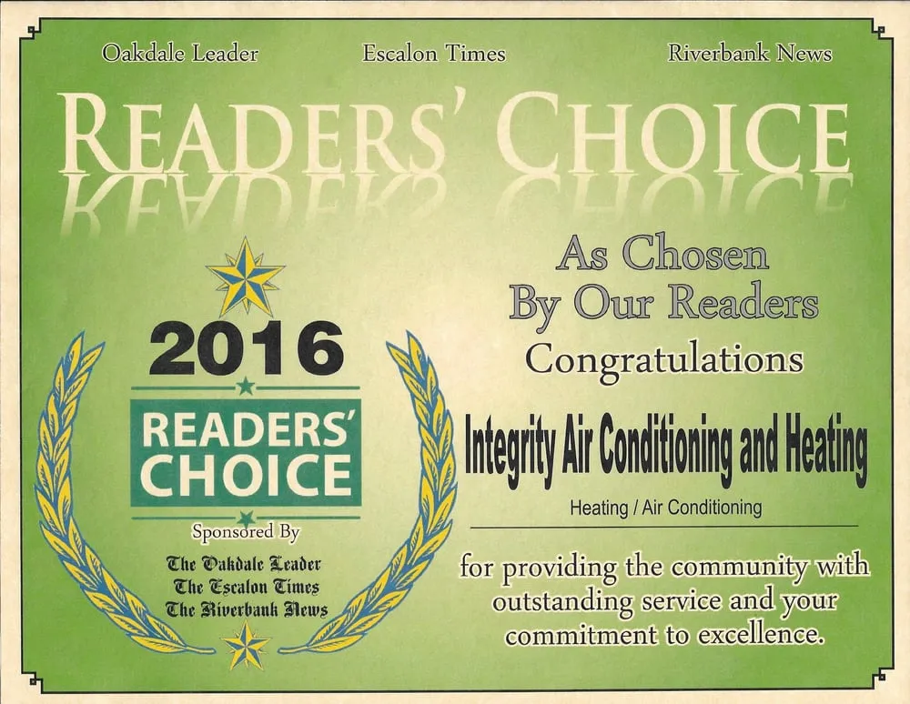 Slide of Integrity Air Conditioning and Heating