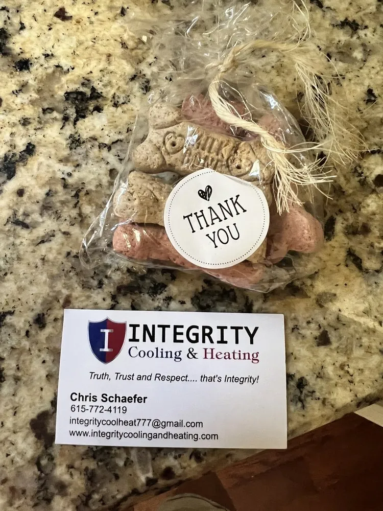 Slide of Integrity Cooling and Heating