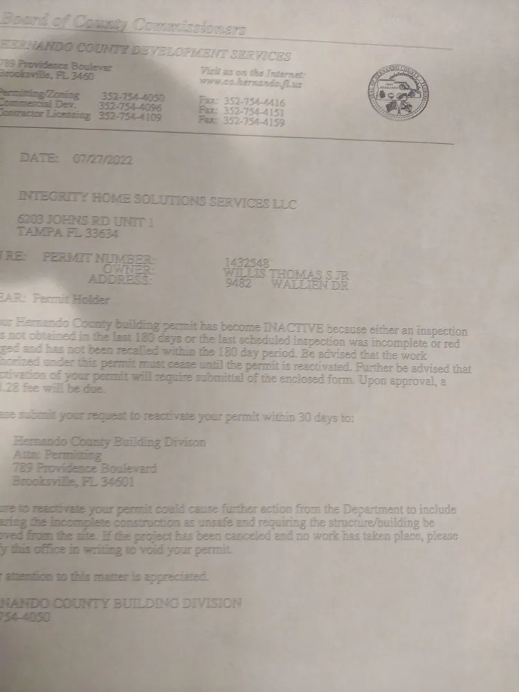 Slide of Integrity Home Solutions