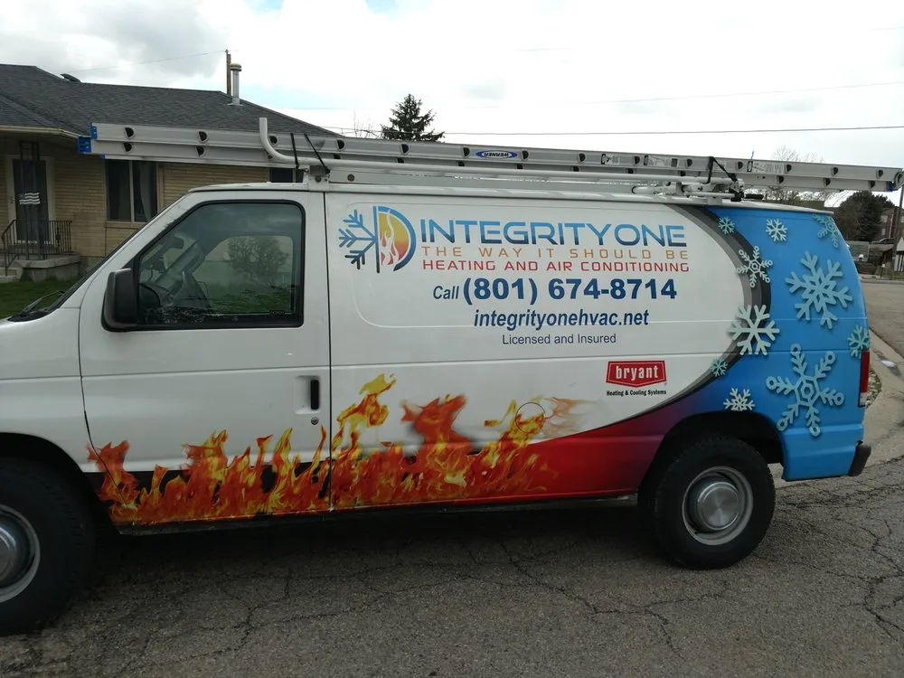 Slide of Integrity One Hvac