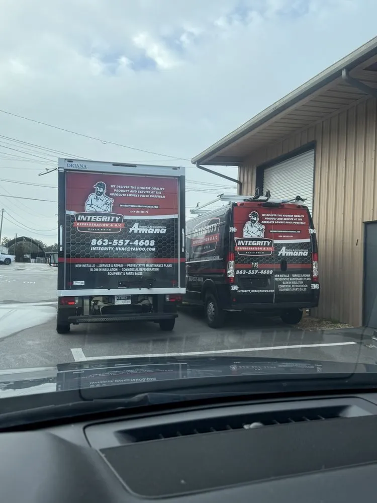 Slide of Integrity Refrigeration & A/C