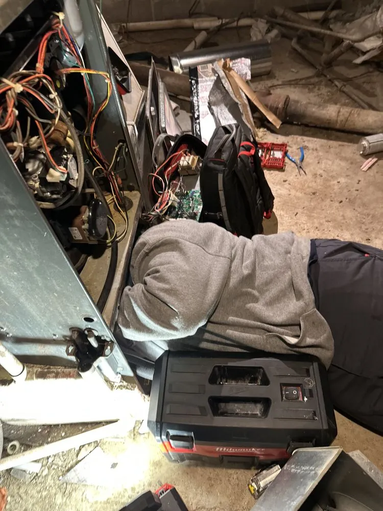 Professional air conditioning service in Franklin Grove, IL by Interior Climate Controls
