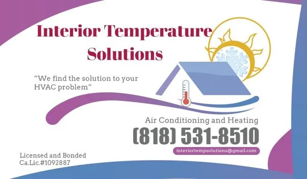 Interior Temperature Solutions