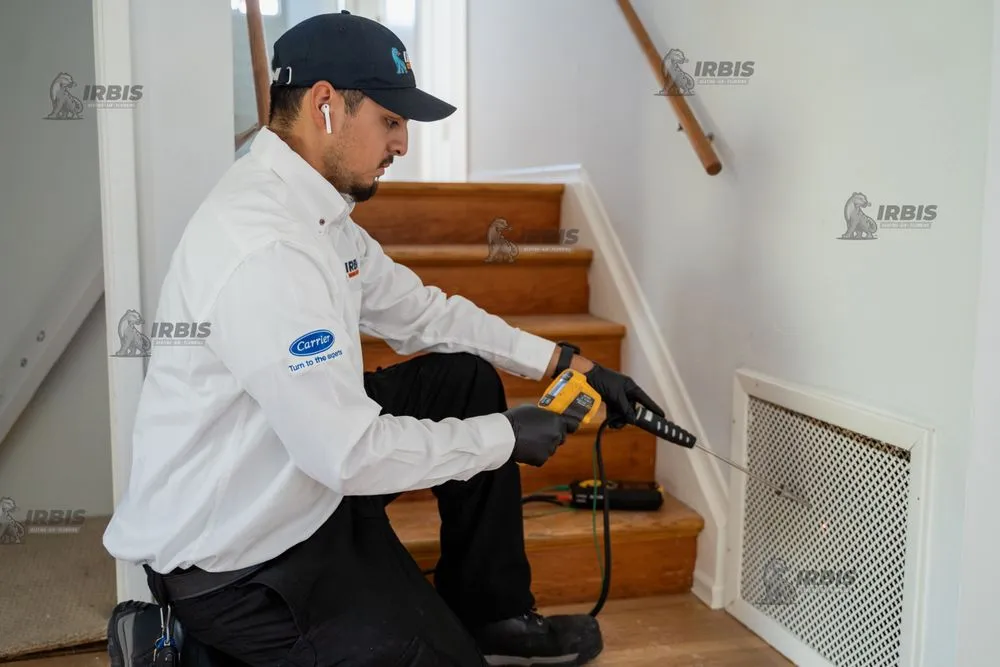 Slide of IRBIS Heating Air Plumbing