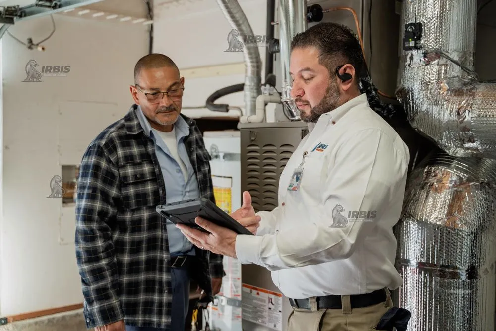 Slide of IRBIS Heating Air Plumbing