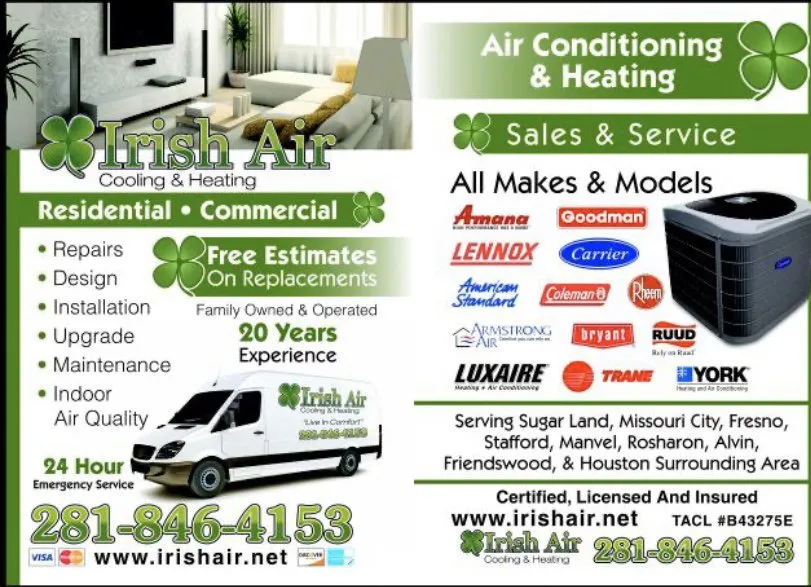 Slide of Irish Air Cooling & Heating