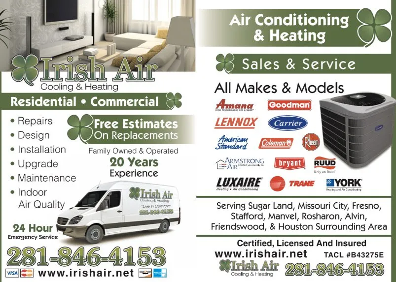Slide of Irish Air Cooling & Heating