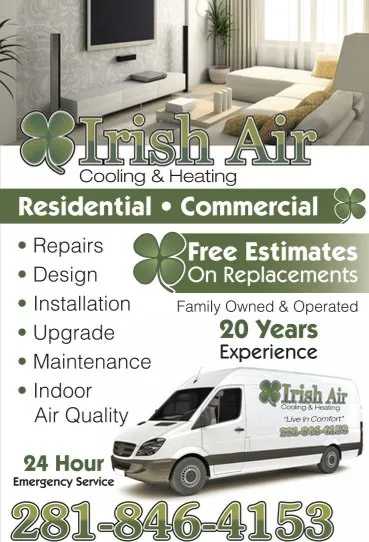 Slide of Irish Air Cooling & Heating