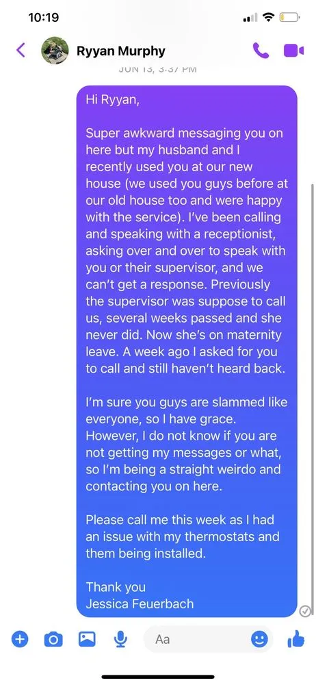 Slide of Irish Heating and Air