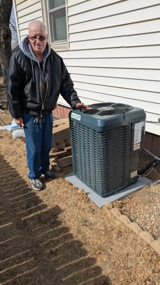 Slide of Iron Hide Heating and Cooling