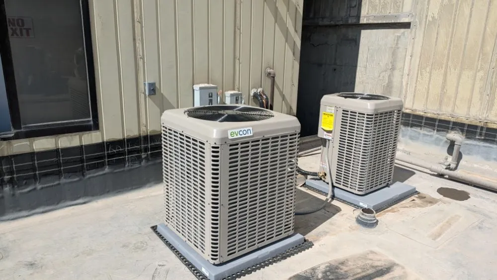 Slide of Iron Hide Heating and Cooling