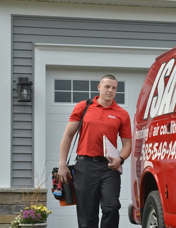 Slide of Isaac Heating and Air Conditioning