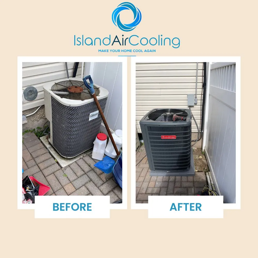 Slide of Island Air Cooling