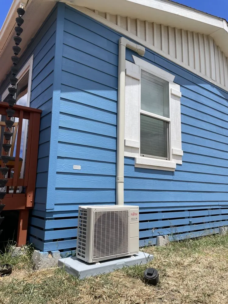 Slide of Island App & Air Conditioning