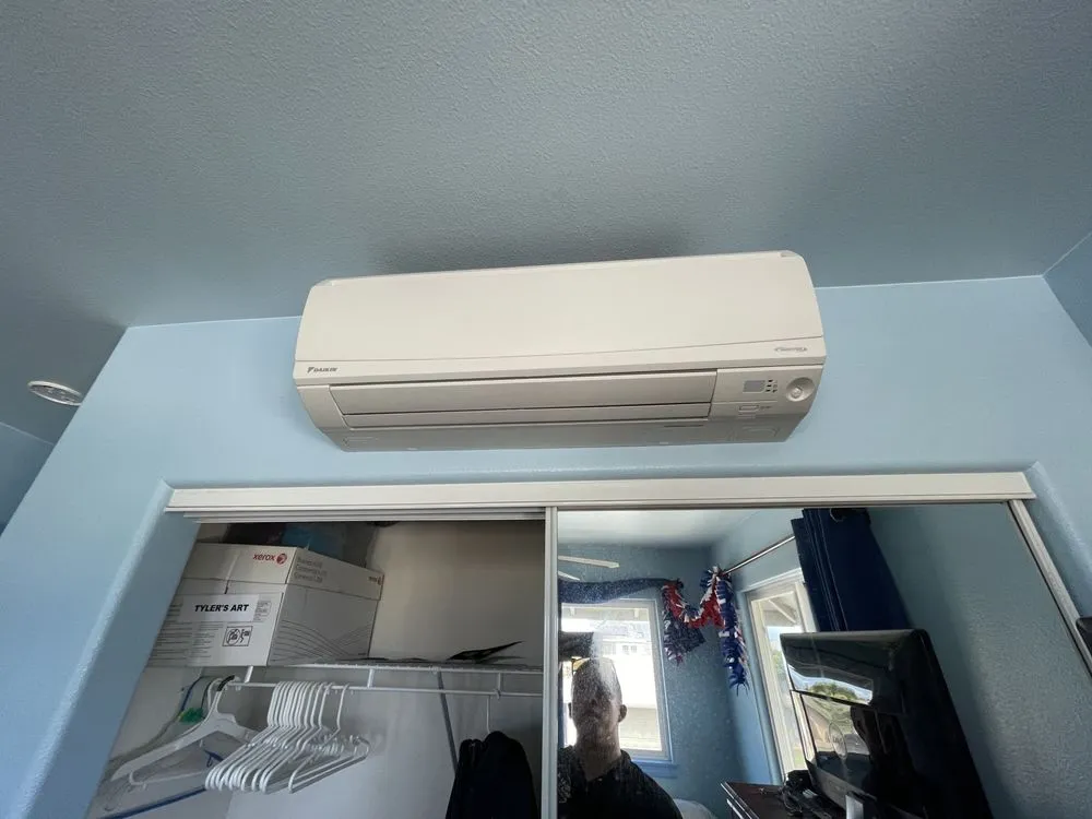 Slide of Island App & Air Conditioning