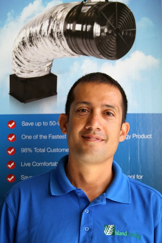 Slide of Island Cooling