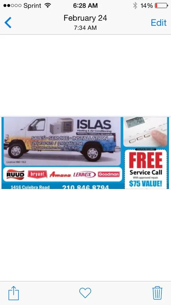 Slide of Islas Bros Mechanical