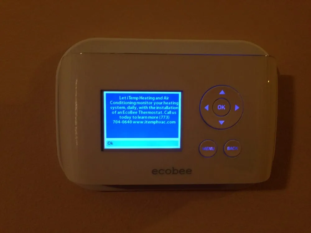 Slide of iTemp Heating and Air Conditioning