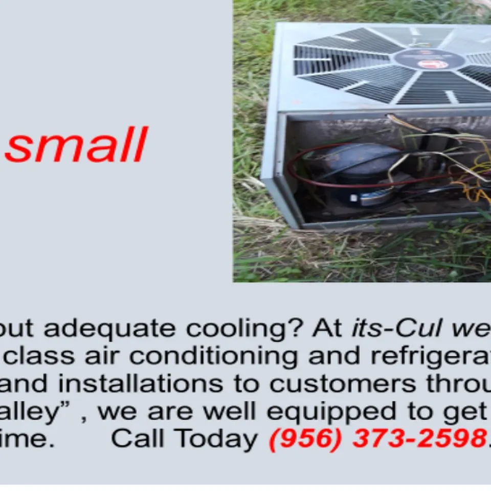 Slide of Its-Cul cooling and heating