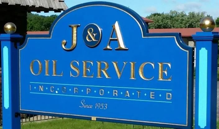 Slide of J & A Oil Service