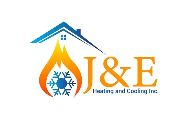 J & E Heating and cooling inc. Logo