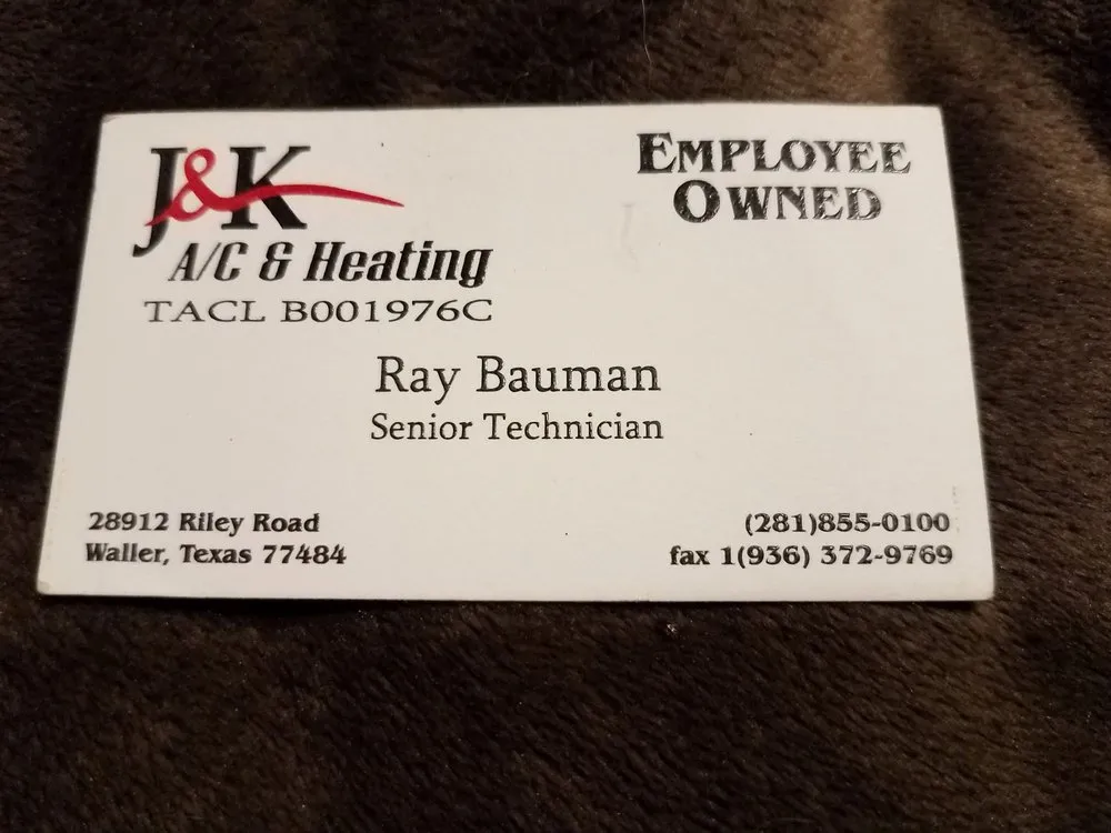 Slide of J & K A/C & Heating