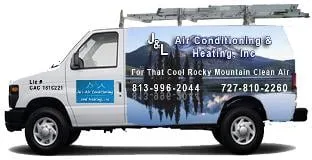 J & L Air Conditioning and Heating Logo
