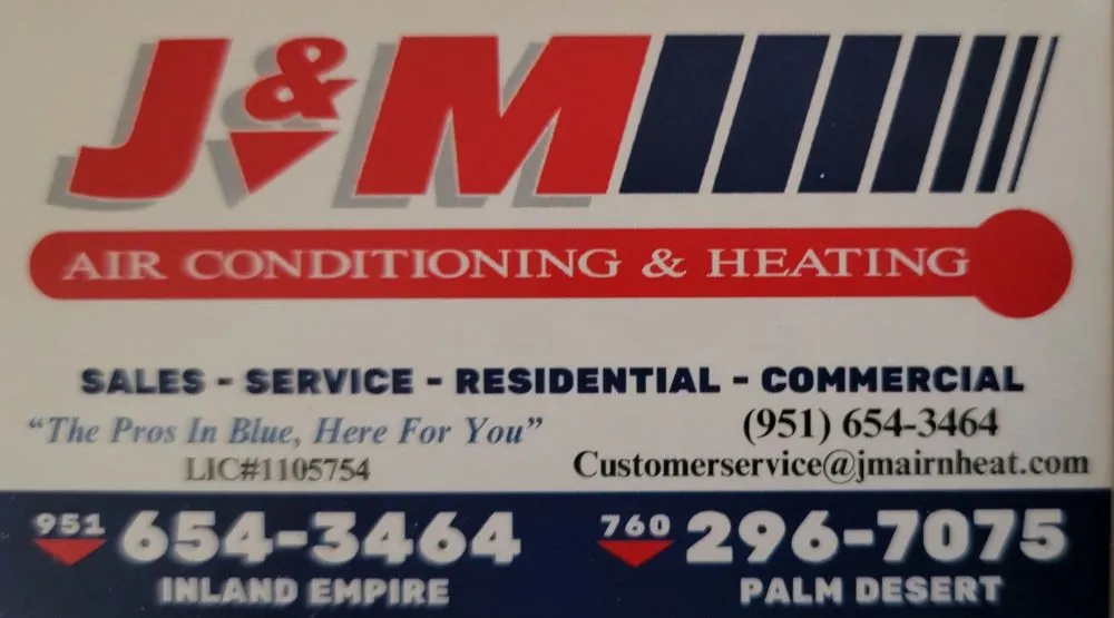 Slide of J & M Air Conditioning & Heating