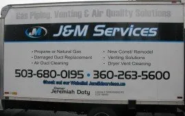 Slide of J & M Gas Piping and Venting Services