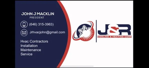 J & R Cooling and Heating Logo