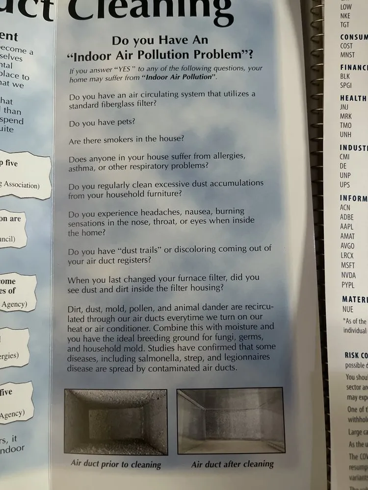 Slide of J & T Duct Cleanings