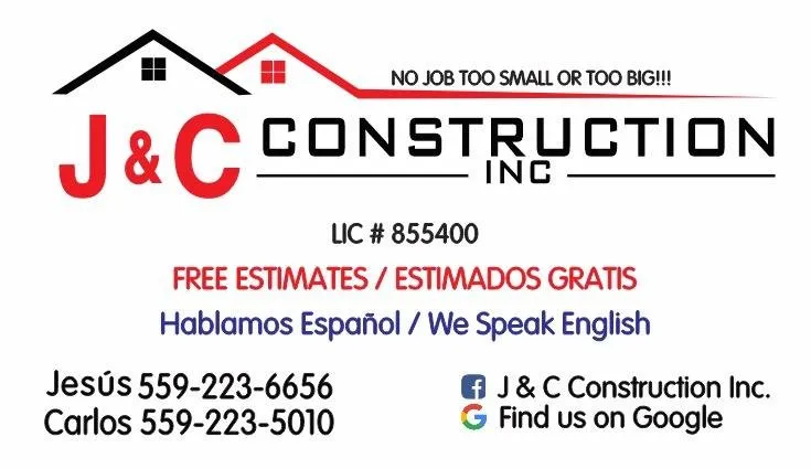 Slide of J and C Construction Inc