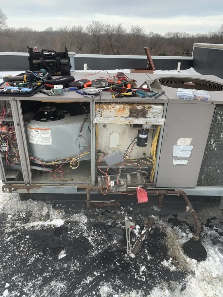 Slide of J and G HVAC