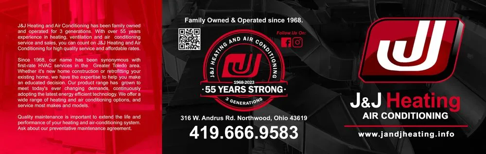 Slide of J and J Heating and Air Conditioning
