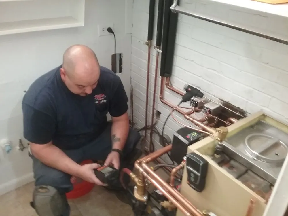 Slide of J C Heating