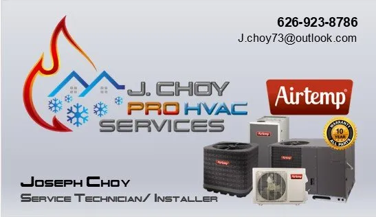 Slide of J. Choy Pro HVAC Services