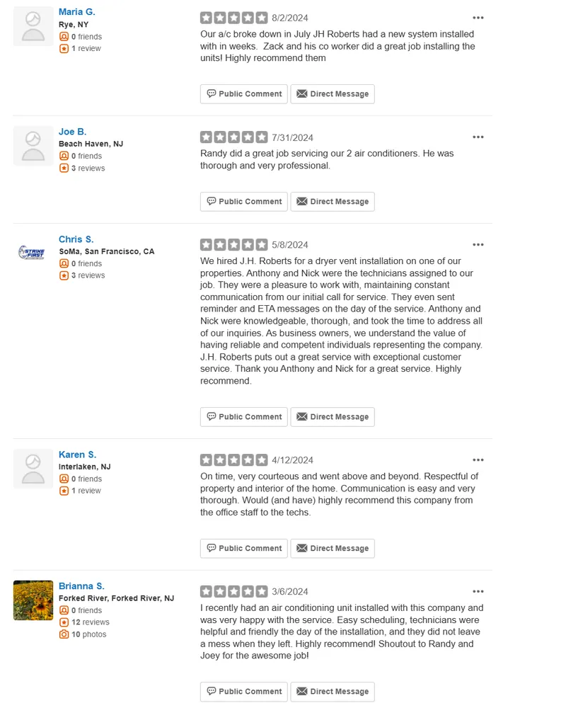 Slide of J. H. Roberts