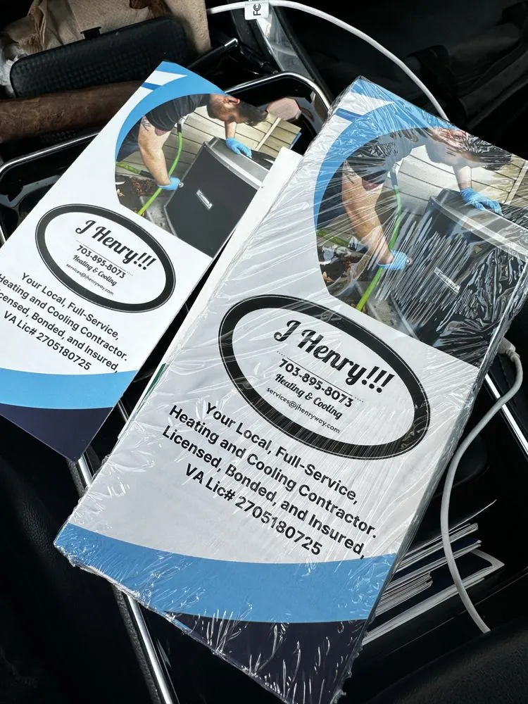 Slide of J Henry Mechanical Heating and Cooling