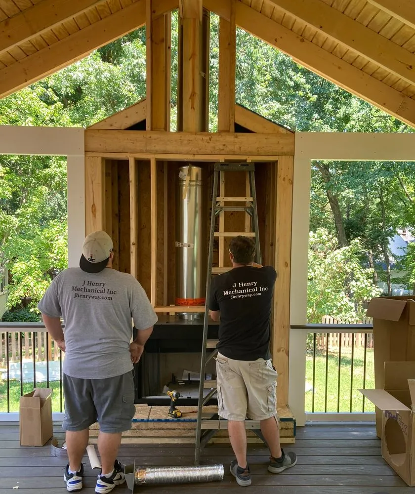 Slide of J Henry Mechanical Heating and Cooling