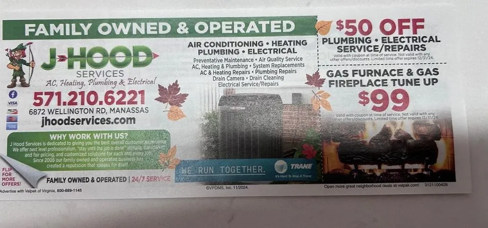 Slide of J Hood Services