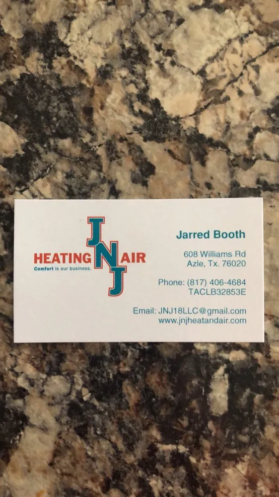 Slide of J N J Heating and Air