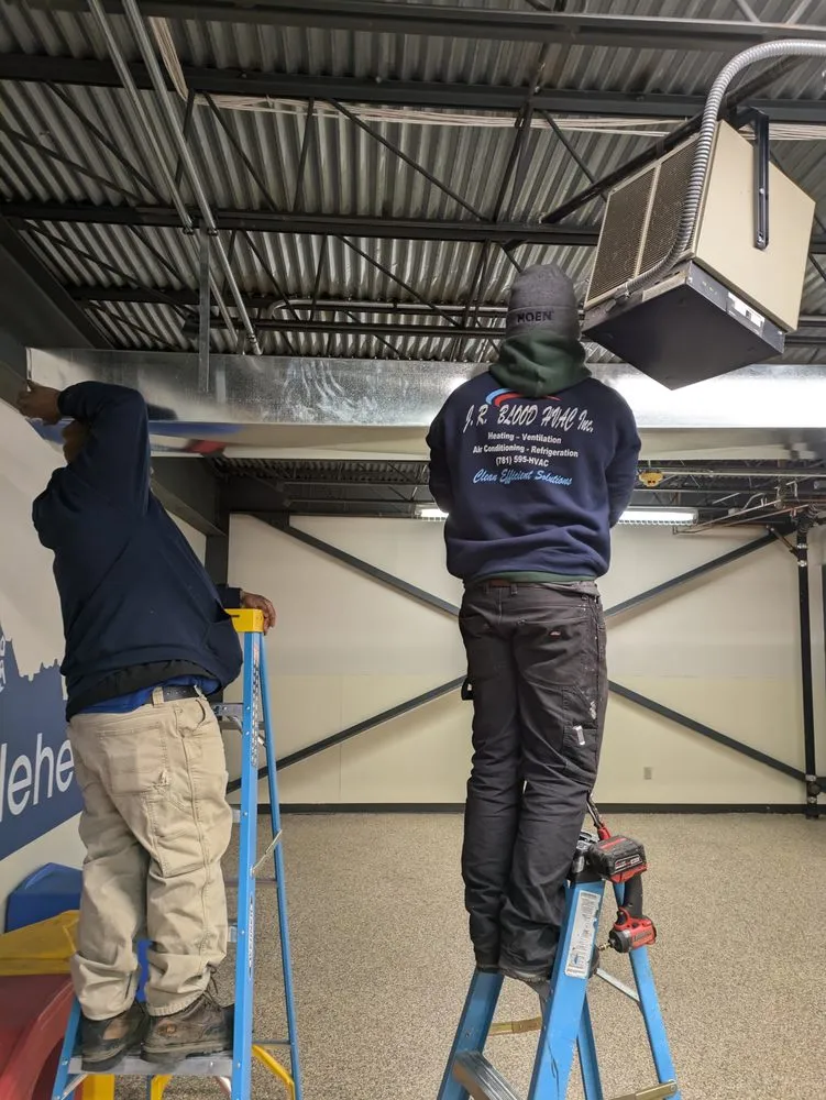 Slide of J R Blood HVAC & Ref