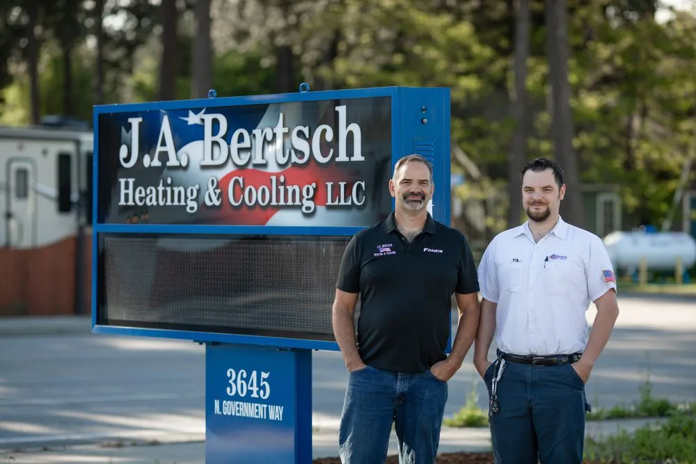 Certified AC installation near you in Coeur d'Alene, ID by JA Bertsch Heating & Cooling